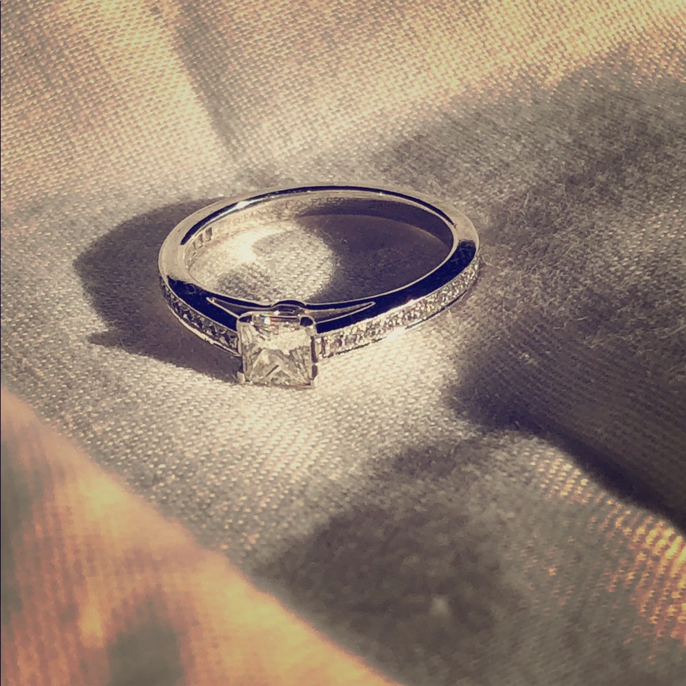 Tiffany “Grace” engagement ring!! ❤️